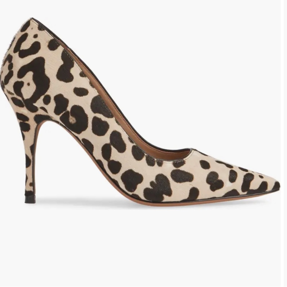 🔥FINAL🔥 NWT Linea Paolo Payton Womens Pointy Toe Leopard Pump - Picture 2 of 13
